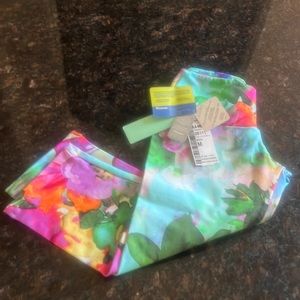Rola mova flower print leggings capri pants